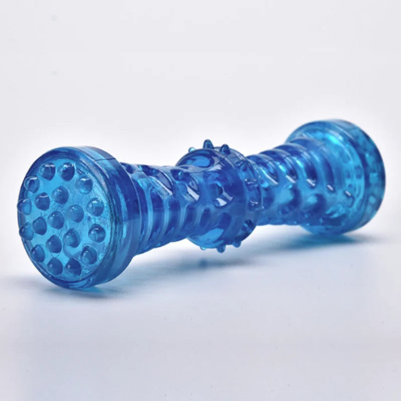 Resistant Bite Resistant Pet Toy Toothbrush Bone Sturdy Dog Toy Interactive Puppy Game Toy Dog Bone Rubber Puppy Chew Toy Dog