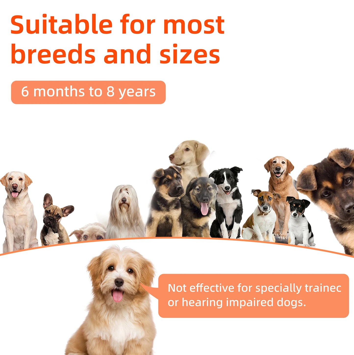 Dog Repeller Device Training Ultrasonic Handheld Anti-barking Deterrent Device Dog Training Device Repel Animals Pets Trainer