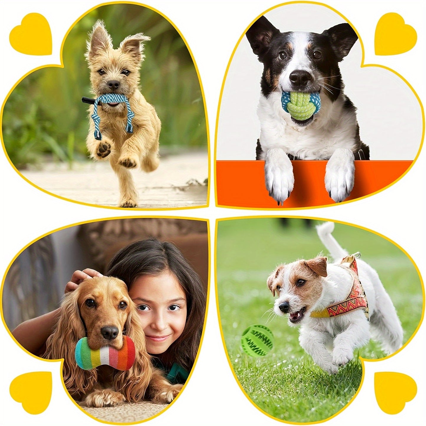 25pcs Luxury Dog Chew Toys for Puppy, Dog Toys with Ropes Puppy Chew Toys, Treat Ball And Squeaky Puppy Toys for Teething Small Dogs