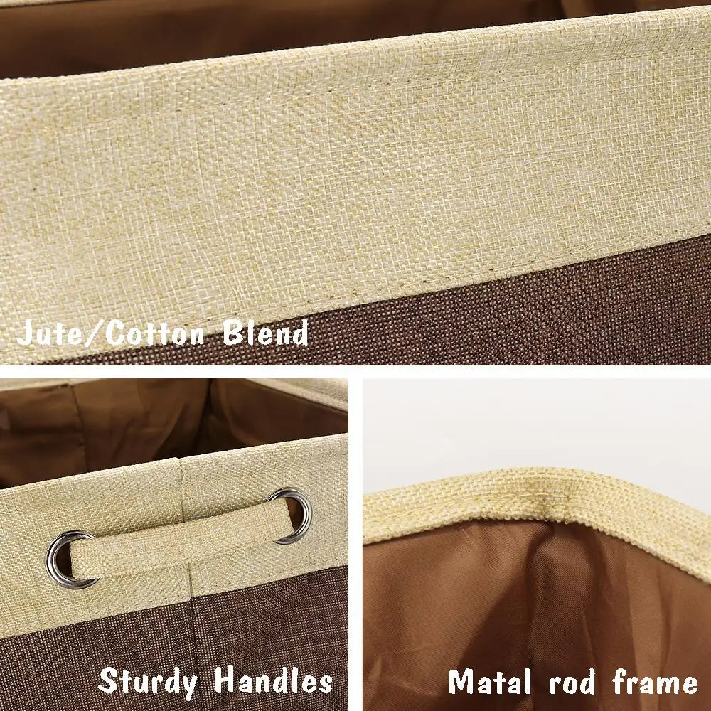 Custom Pet Dog Toy Storage Basket Personalized Foldable Dog Canvas Bag Pet Toys Clothes Storage Box Dog Accessories Pet Supplies