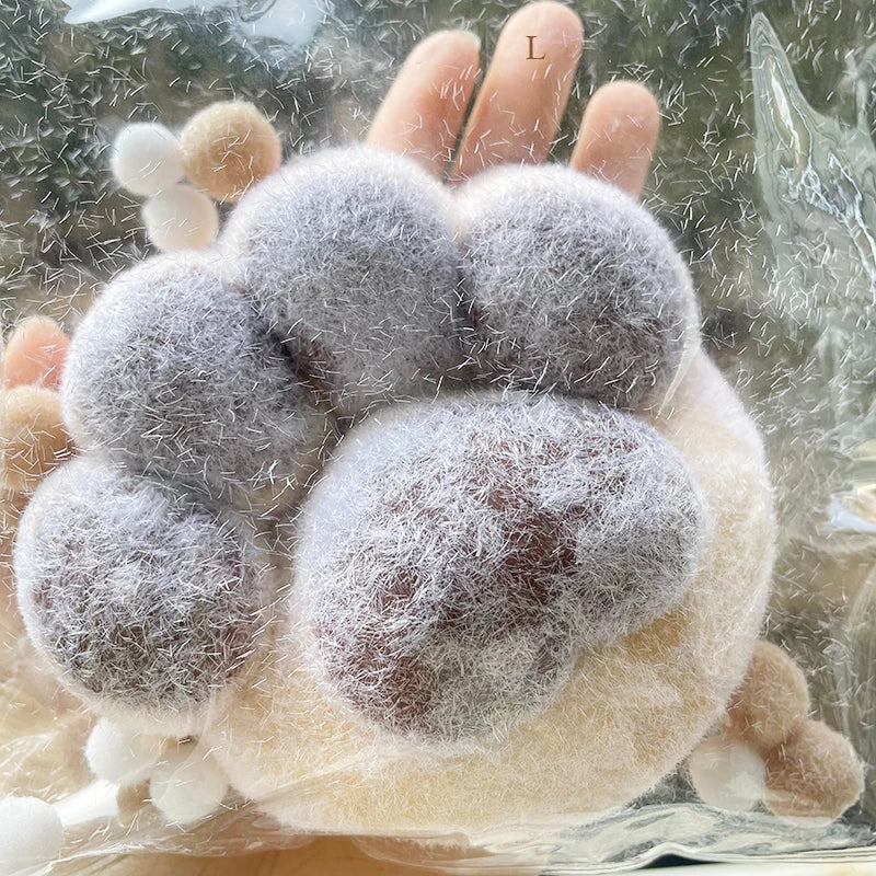 Squeeze Cat Paw Toys Cute Soft Abreact Relief Relax Toys Sticky Decompressing Pinching Cat Paw Stress Relief Squishy Toy Gift