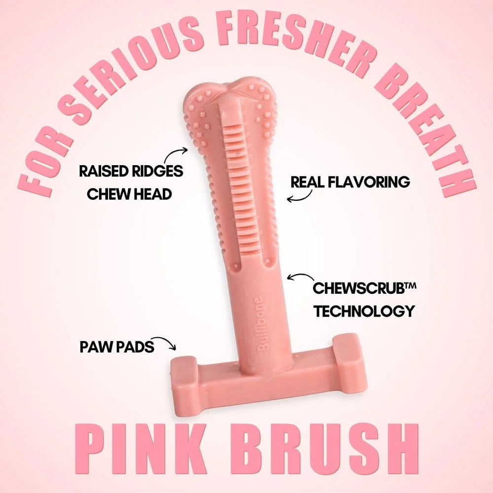 Peppermint Chew Dog Toys Dental Hygiene Long Lasting Nylon Brushing Stick Medium Large Dogs Safe Durable Chewable Toy