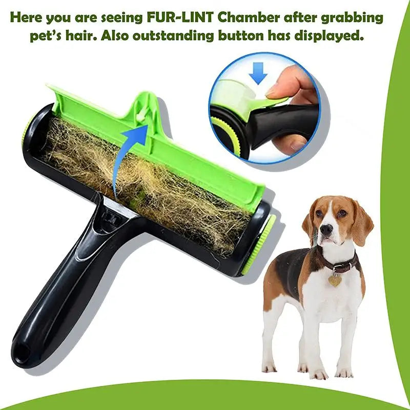 Pet Hair Remover Lint Rollers Dog Cat Fur Cleaning Brushes Multi-Purpose Sofa Carpets Clothes Hair Roller Lint Removes