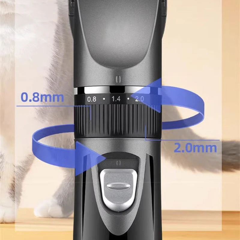 Professional Grooming Puppy Trimmer Kit Hair Beauty Cutting Machine Cat Haircut Paw Trimmer Pets Store Dog Clippers Electric