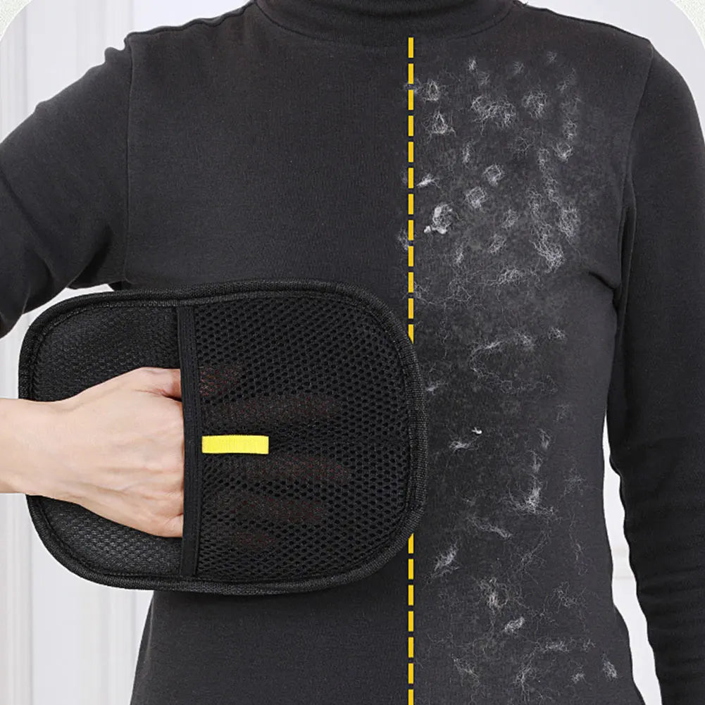 Pet Grooming Gloves Static Dedusting Brush Pet Hair Remover Brush Removing Dog Cat Hair From Sofa Carpet Clothes Remover Gloves