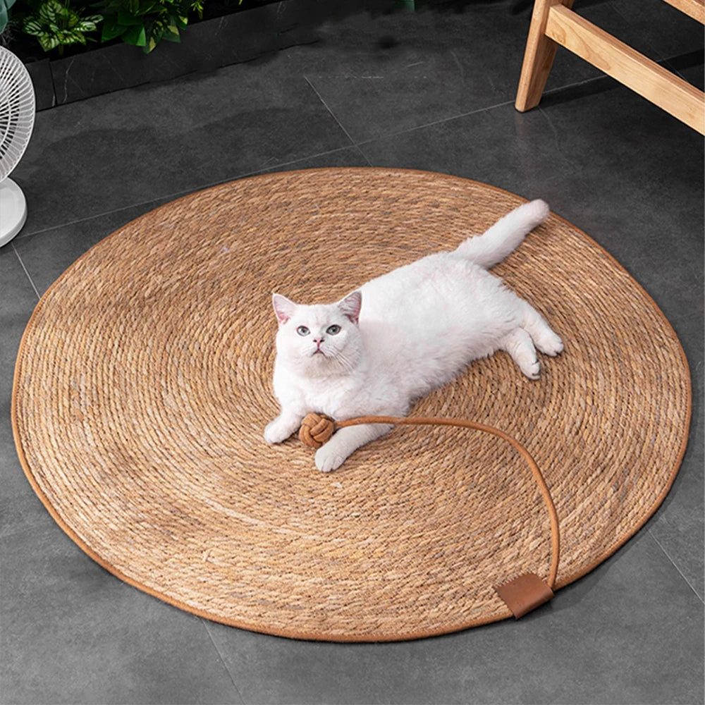 Cat Scratcher Rattan Mat Board Cat Scratch for Sharpen Nails Scraper Cats Tree Cat scratching post Sofa Mats Furniture Protector