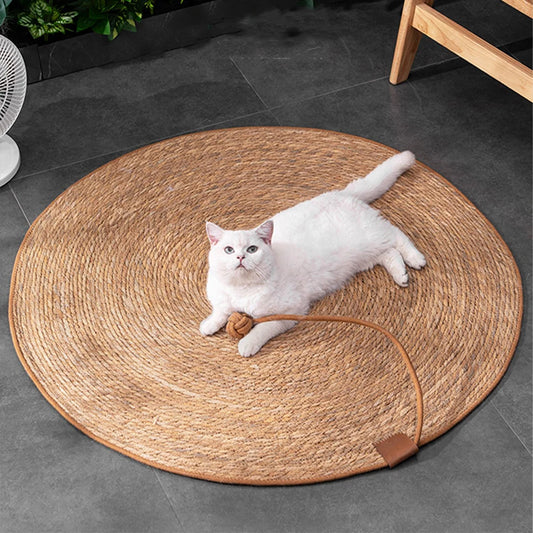 Cat Scratcher Rattan Mat Board Cat Scratch for Sharpen Nails Scraper Cats Tree Cat scratching post Sofa Mats Furniture Protector