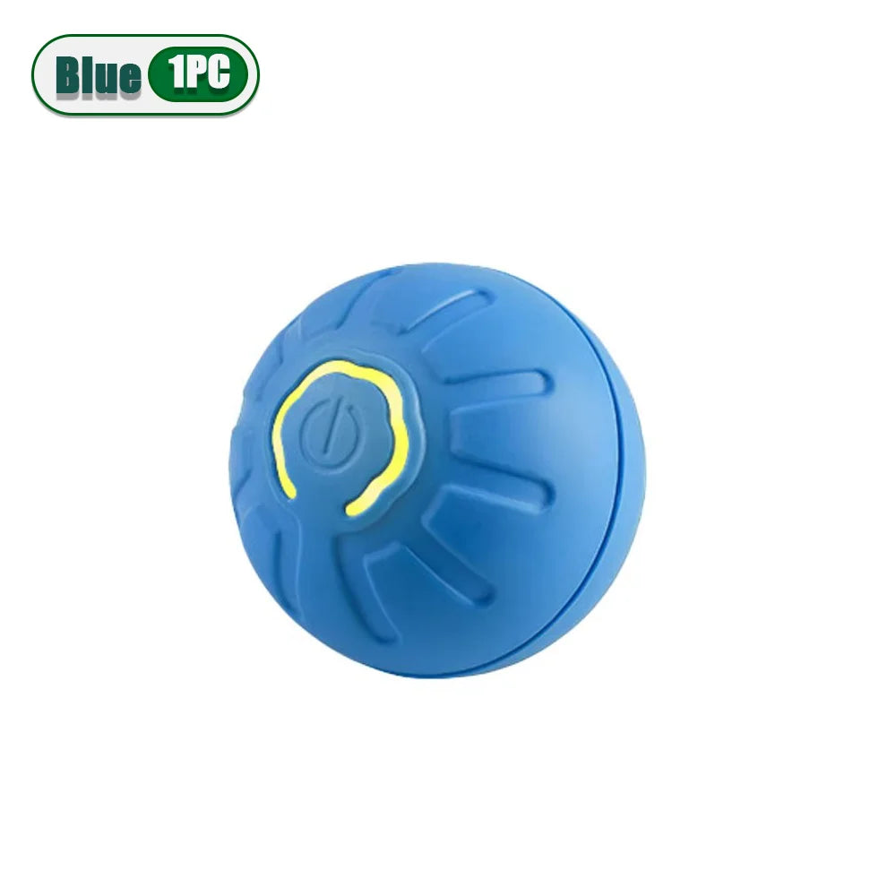 1-10PC Smart Interactive Dog Toy Ball USB Electronic Bouncing Ball Automatic Moving Pet Toy for Puppies Indoor Training Supplies