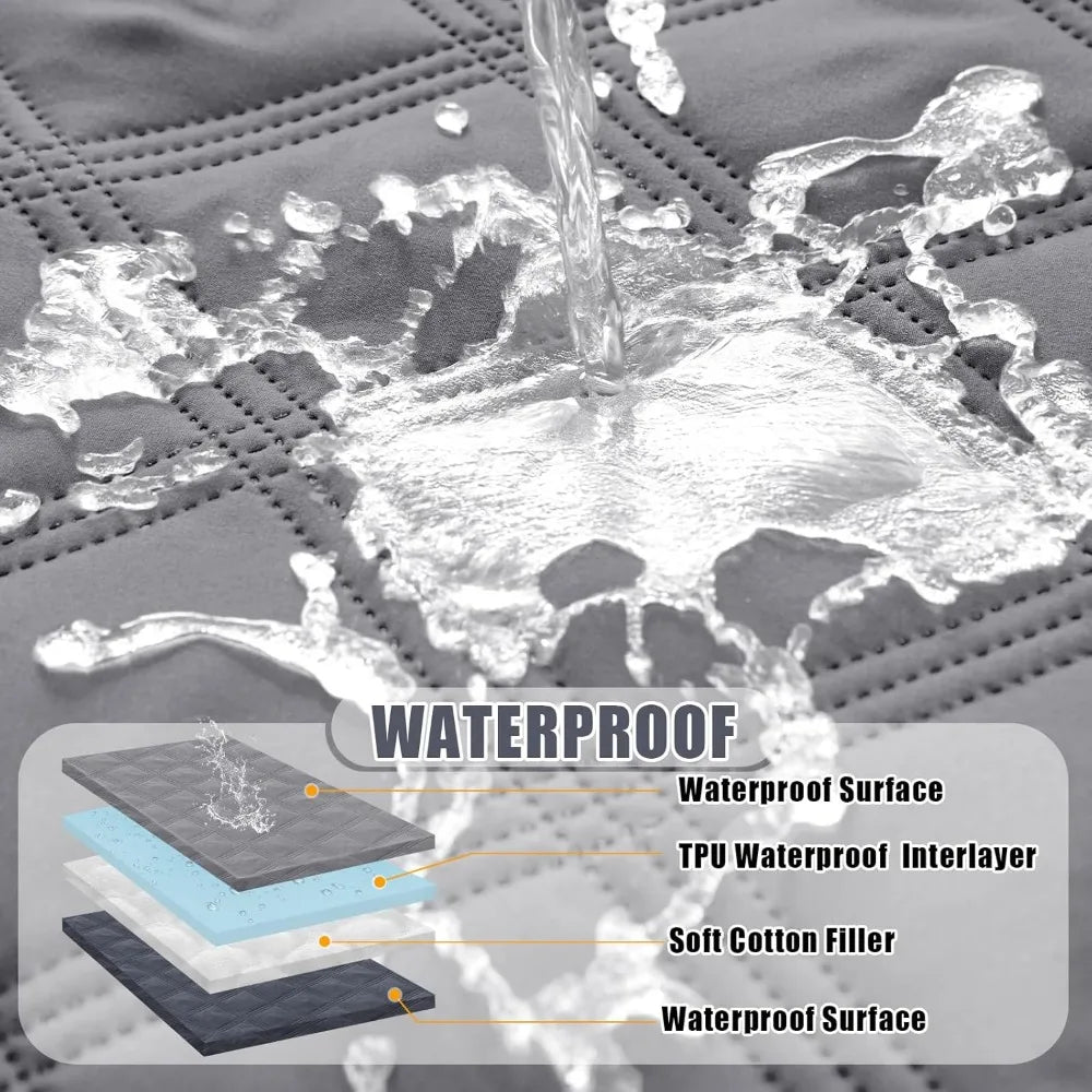 Waterproof Dog Bed Cover Blanket 30x70, Soft Reversible Pet Blanket, Washable Leakproof Cats Dogs Couch Cover for Sofa, Couch,