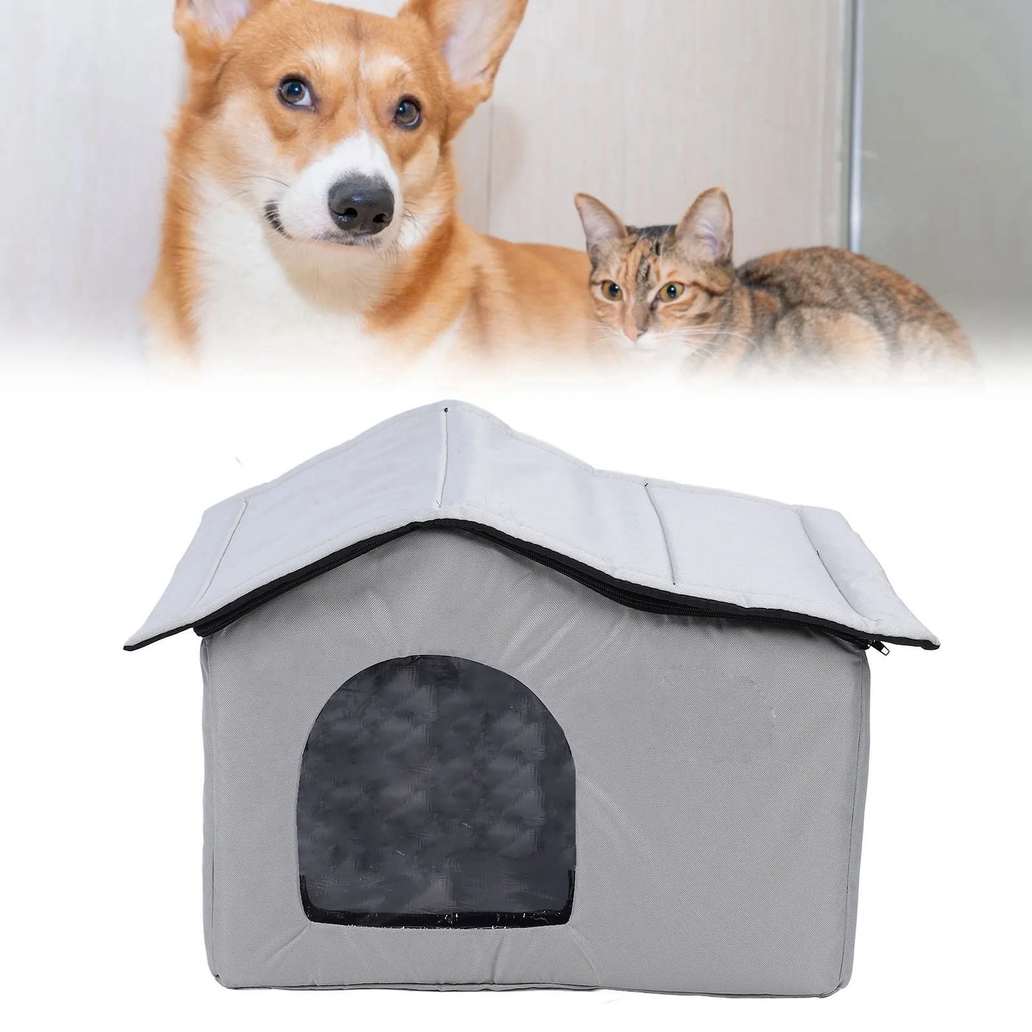 Cat Cooling House Long Lasting Cooling Oxford Cloth Bite Resistant  Pet Cooling House for Cat Dog Cat Ice Cooling House