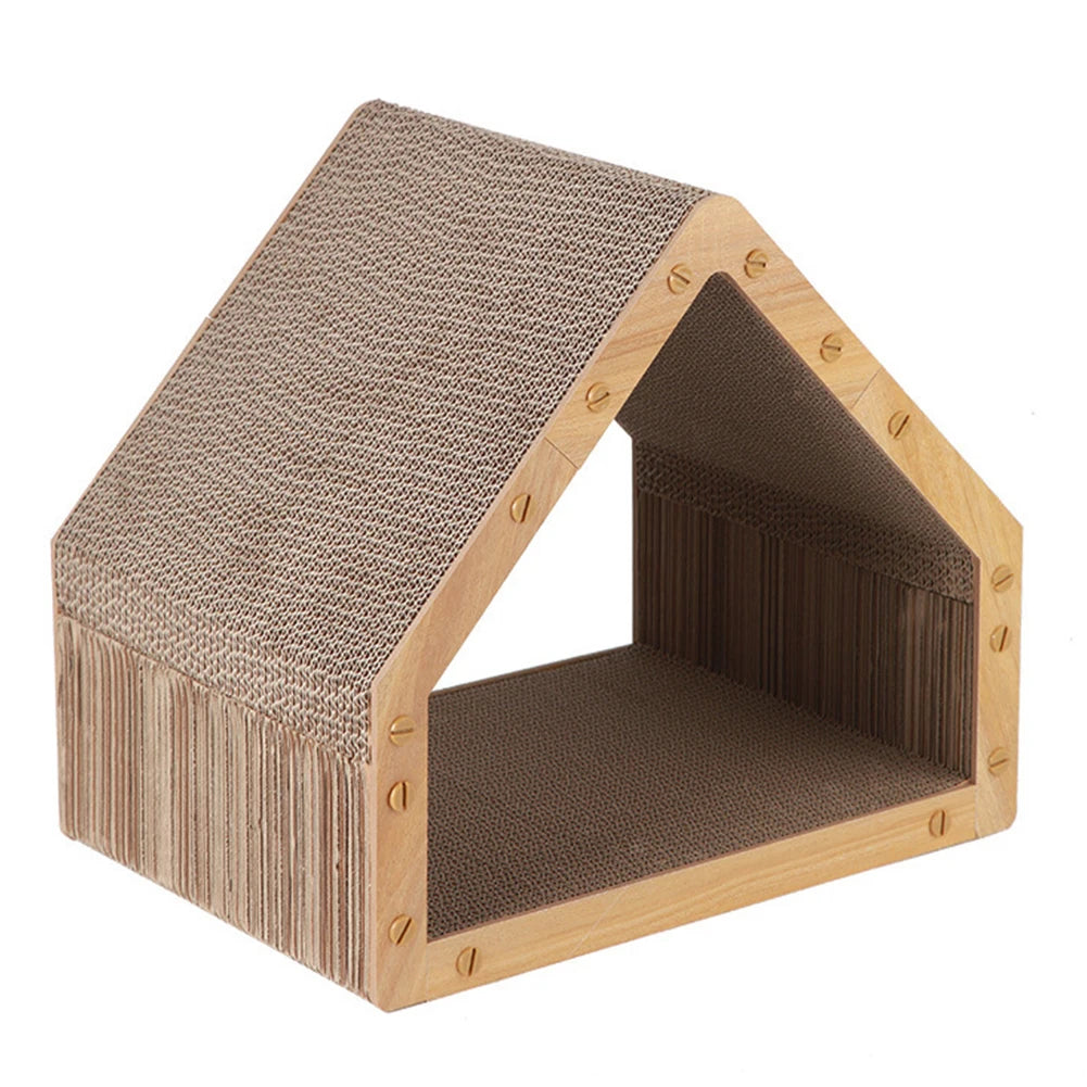 Cat Scratcher House Cat Scratching Post Vertical Cat Scratcher for Indoor Cats & Kittens