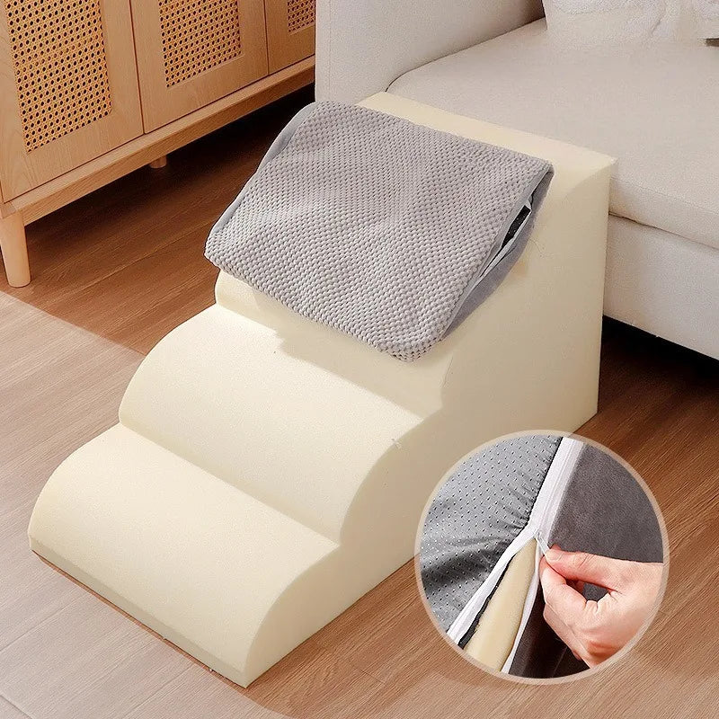 New Removable and Washable Non-slip Pet Stairs Are Strong and Durable with Soft and Wear-resistant Dog Steps Pet Supplies
