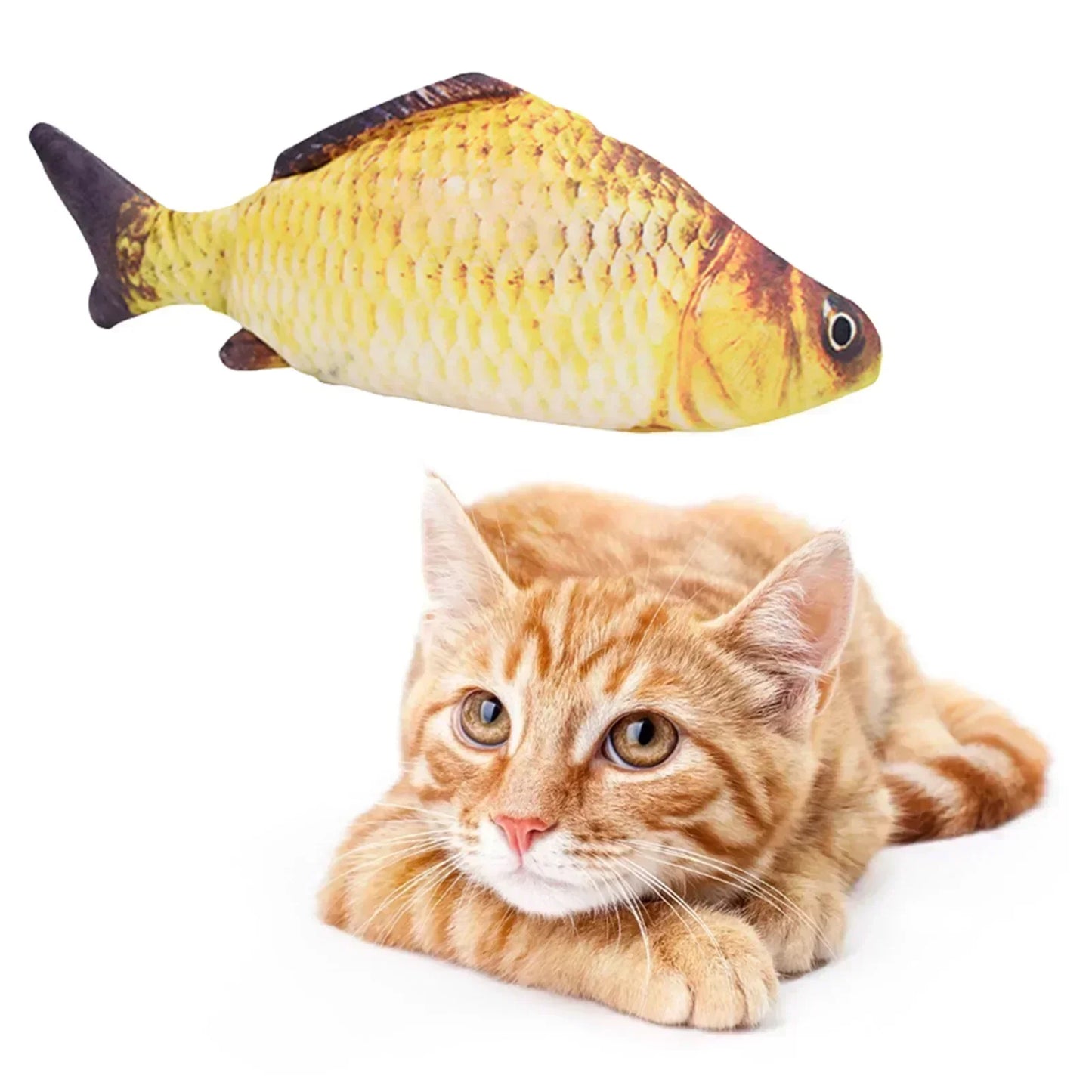 Cats Toy Fish USB Charger Toys for Cats Interactive Electronics Realistic Pet Cats Chew Cats & Dogs Products Home Accessories