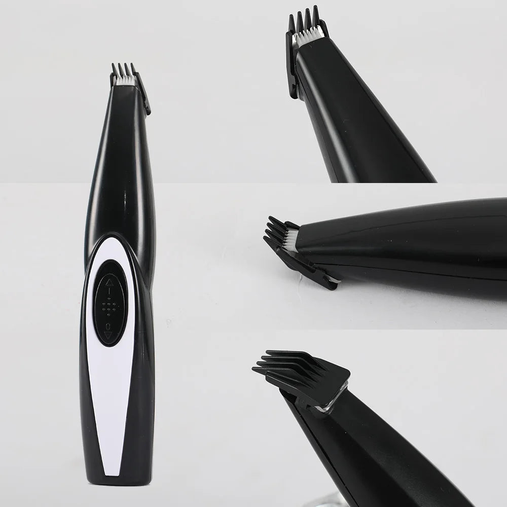 USB Rechargeable Pet Hair Trimmer for Dogs Cats Pet Hair Clipper Grooming Kit Cats Pets Foot Clipper Grooming