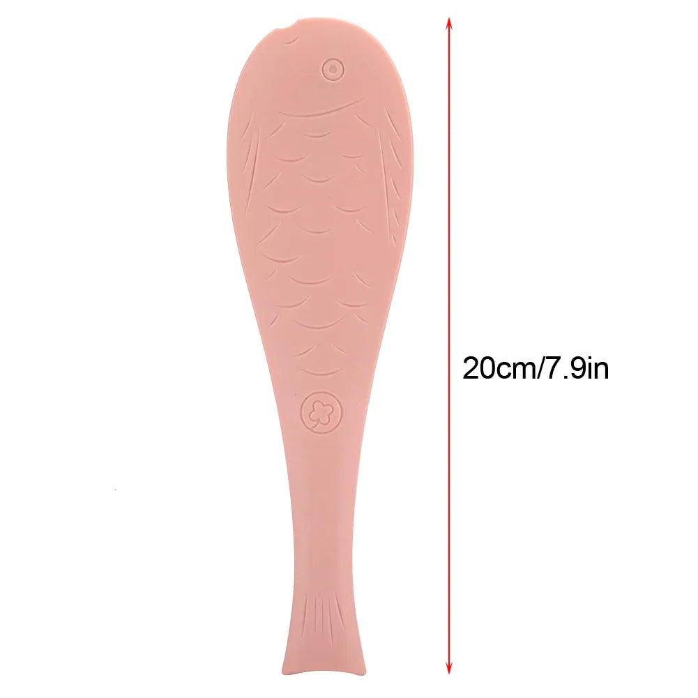 Fish Shape Cat Tongue Comb Simulation Pet Massage Comb for Pets Daily Hair Care ToolsPink