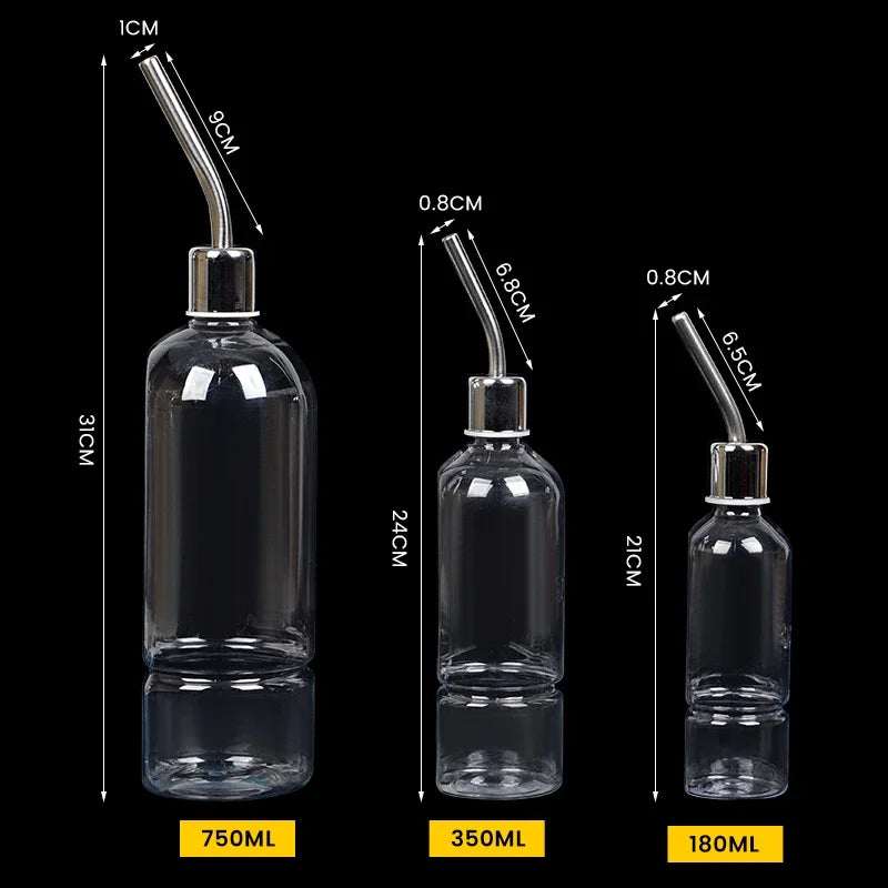 180/350/750ML Plastic Rabbit Drinking Bottle Hamster Cage Water Bottle Dispenser for Bunny Guinea Pig Squirrel Small Pet Feeder