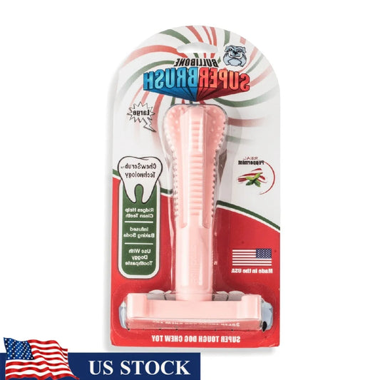 Peppermint Chew Dog Toys Dental Hygiene Long Lasting Nylon Brushing Stick Medium Large Dogs Safe Durable Chewable Toy