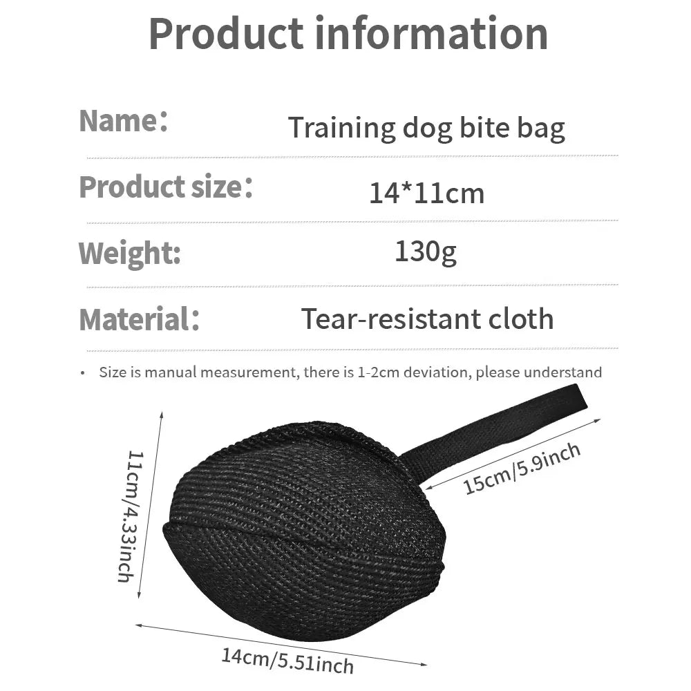 Pet dog toy chew bag tear-resistant cloth dog training interaction to satisfy the pet's chewing desire