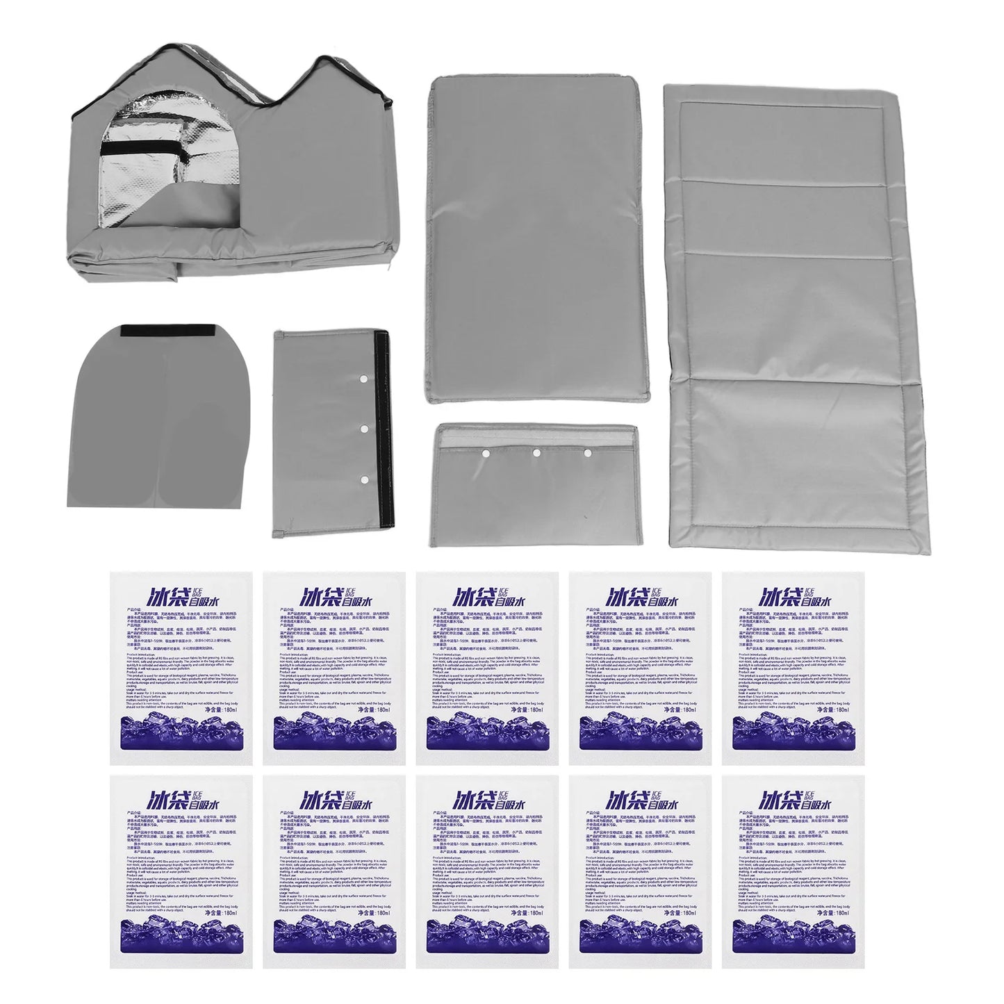 Cat Cooling House Long Lasting Cooling Oxford Cloth Bite Resistant  Pet Cooling House for Cat Dog Cat Ice Cooling House