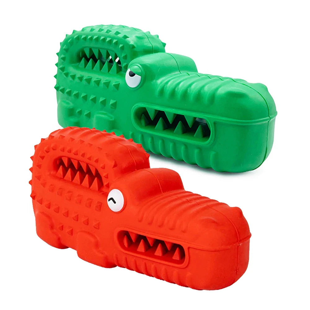 Dog Chew Toys for Aggressive Chewers Squeaky Tough Durable Toothbrush Interactive Toys Mental Stimulation Chew Toys Collection