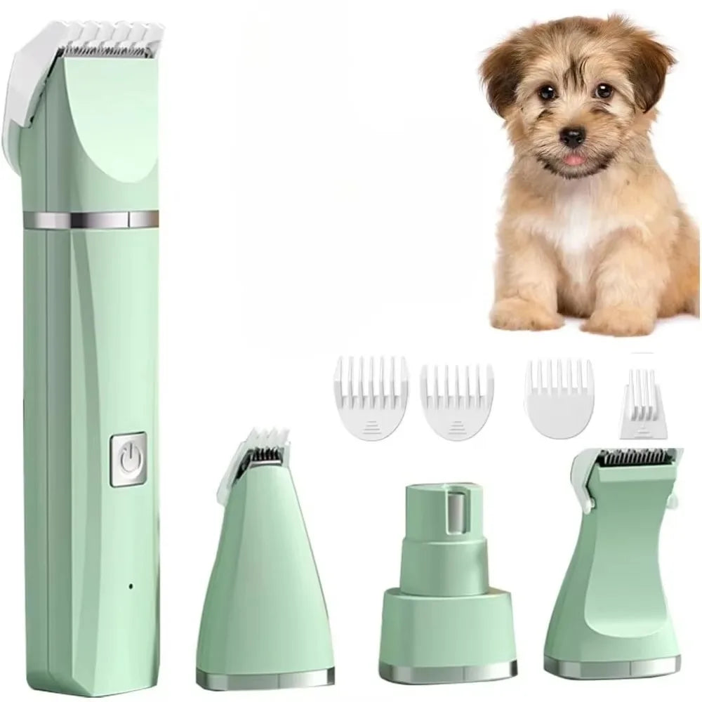 Dog Hair Clippers Grooming Pet Cat Haircut Trimmer Shaver Set Cordless Rechargeable Professional Dog Hair Trimmer New