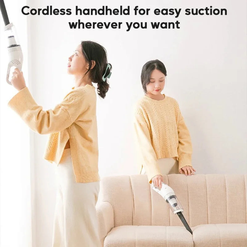 Pet Electric Cleaner Cat Hair Cleaning Vacuum Cordless 12000Pa Suction Portable For Dog Hair Carpet Remove Hand-held Cleaning