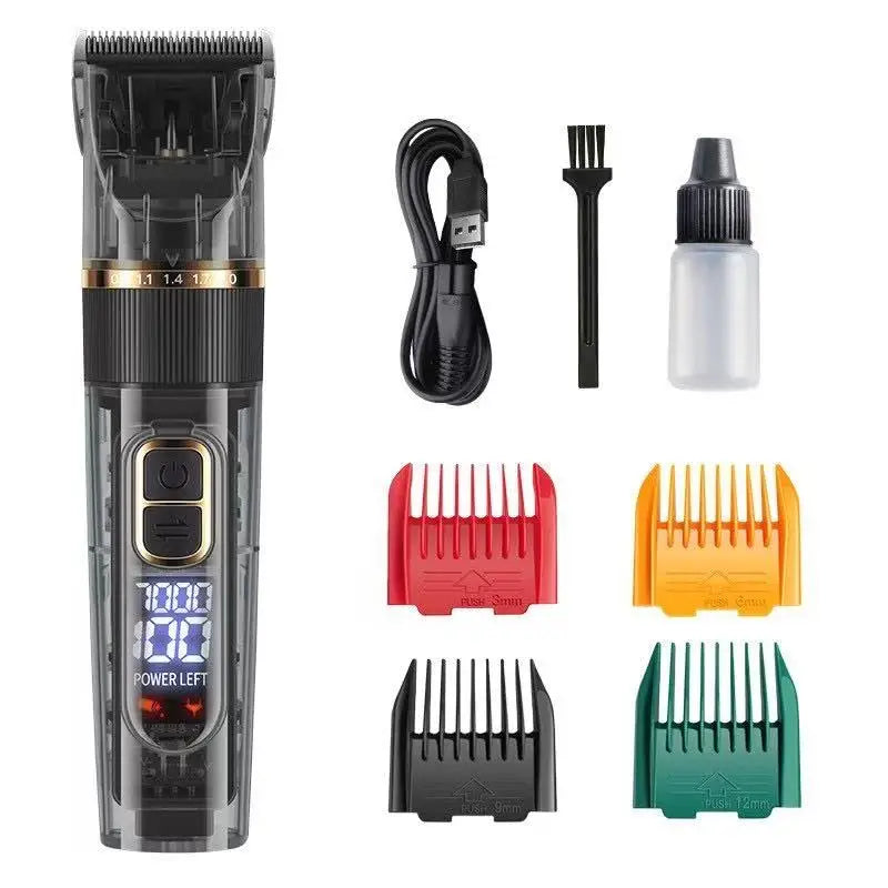Dog Hair Clippers Grooming Haircut Trimmer Shaver Set IPX7waterproof Pets Cordless Rechargeable Professional Dog Clipper