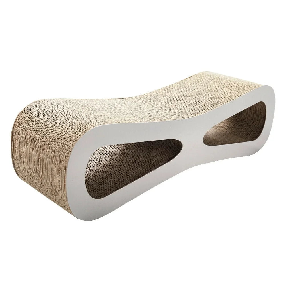 Premium Cat Scratcher Post Durable Cardboard Toy Healthy Rest Play Furniture Multi-Functional Lounge Cats with Catnip