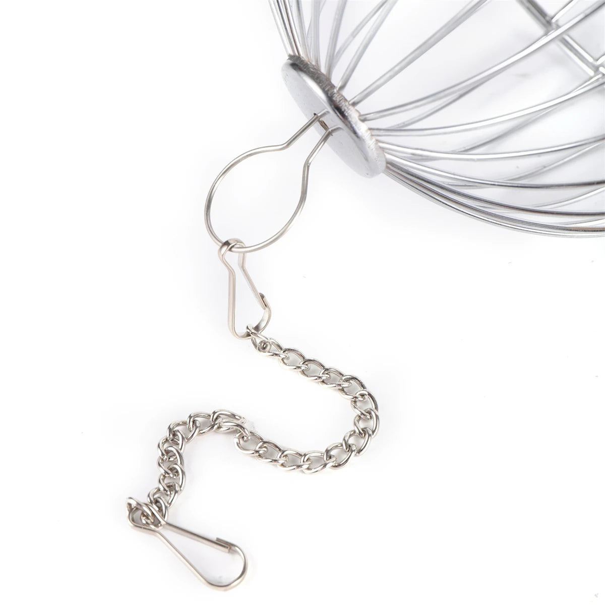 Small Pets Grass Ball Holder Stainless Steel/Plastic Rabbit Guinea Pig  Dutch Pig Grass Rack Ball Can Be Hung On a Feeding Rack