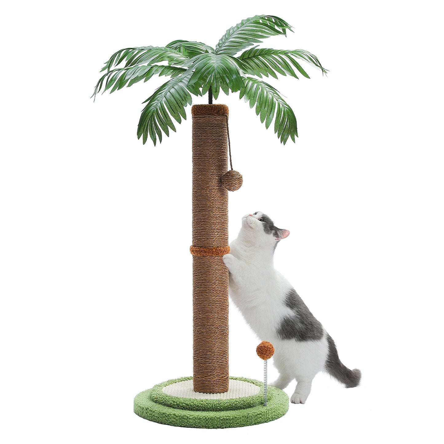 Safe Cat Scratching Post with Unique Design,Cat Accessories,Cat Scratcher,Cat Toys,Ideal for Claw Sharpening&Feline Fun,Indoor