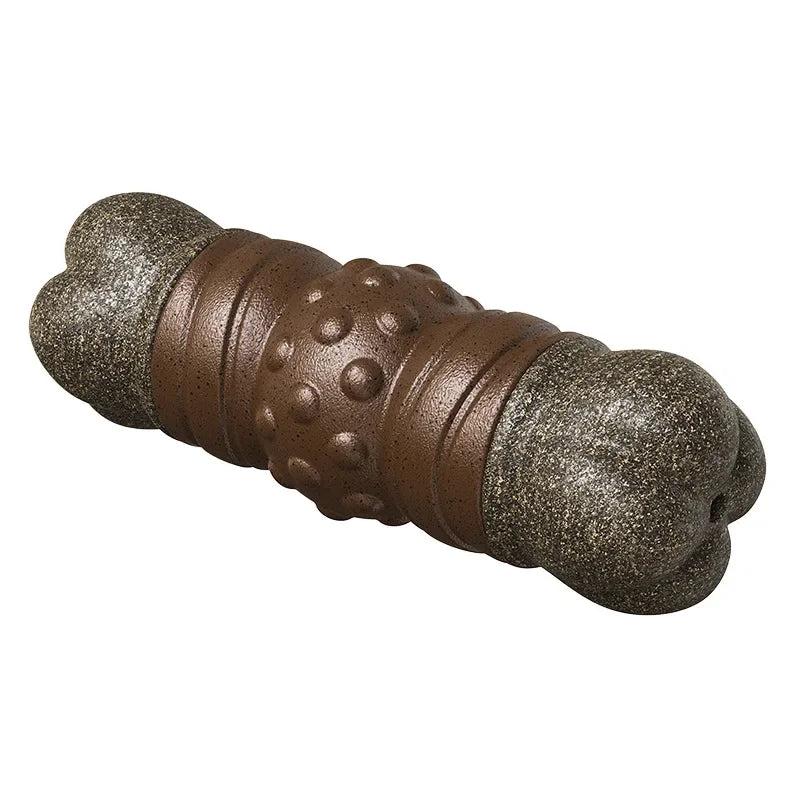 Large Dog Chew Toys Tougher than Real Bones Toy Squeaky Solve Boredom Teeth Separation Anxiety Crate Taining Sturdy Pet Supplies