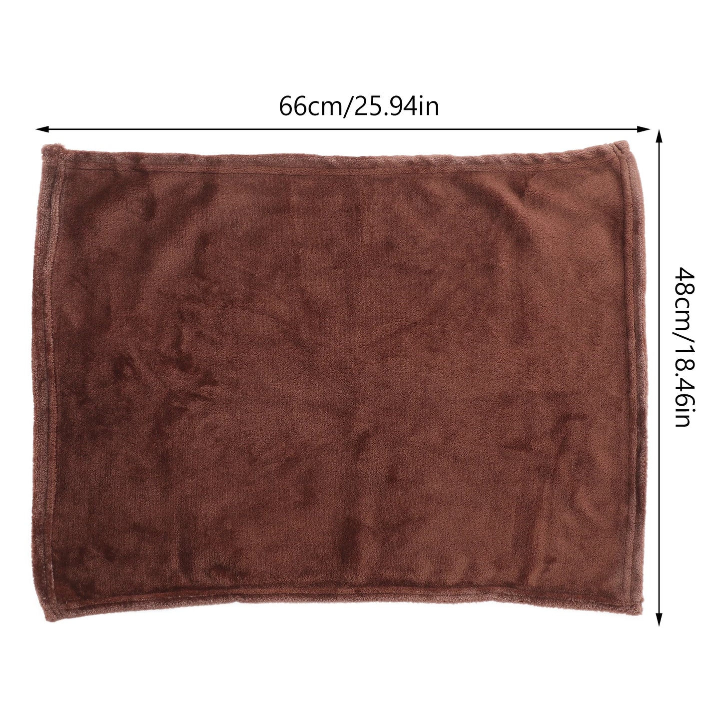 Comfortable Flannel Fleece Pet Blanket Cozy Warm Lightweight Solid Color Rosy Elaborate Needle Stitching