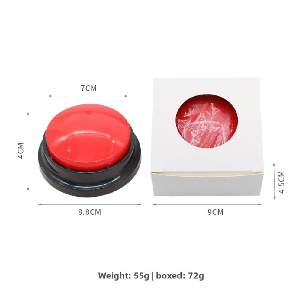 Interactive Voice Recording Pet Training Buttons Smart Communication Toy for Dogs Cats Daily Behavior Training Supplies