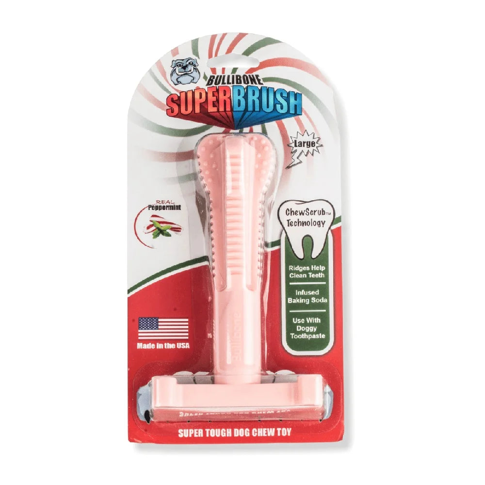 Peppermint Chew Dog Toys Dental Hygiene Long Lasting Nylon Brushing Stick Medium Large Dogs Safe Durable Chewable Toy