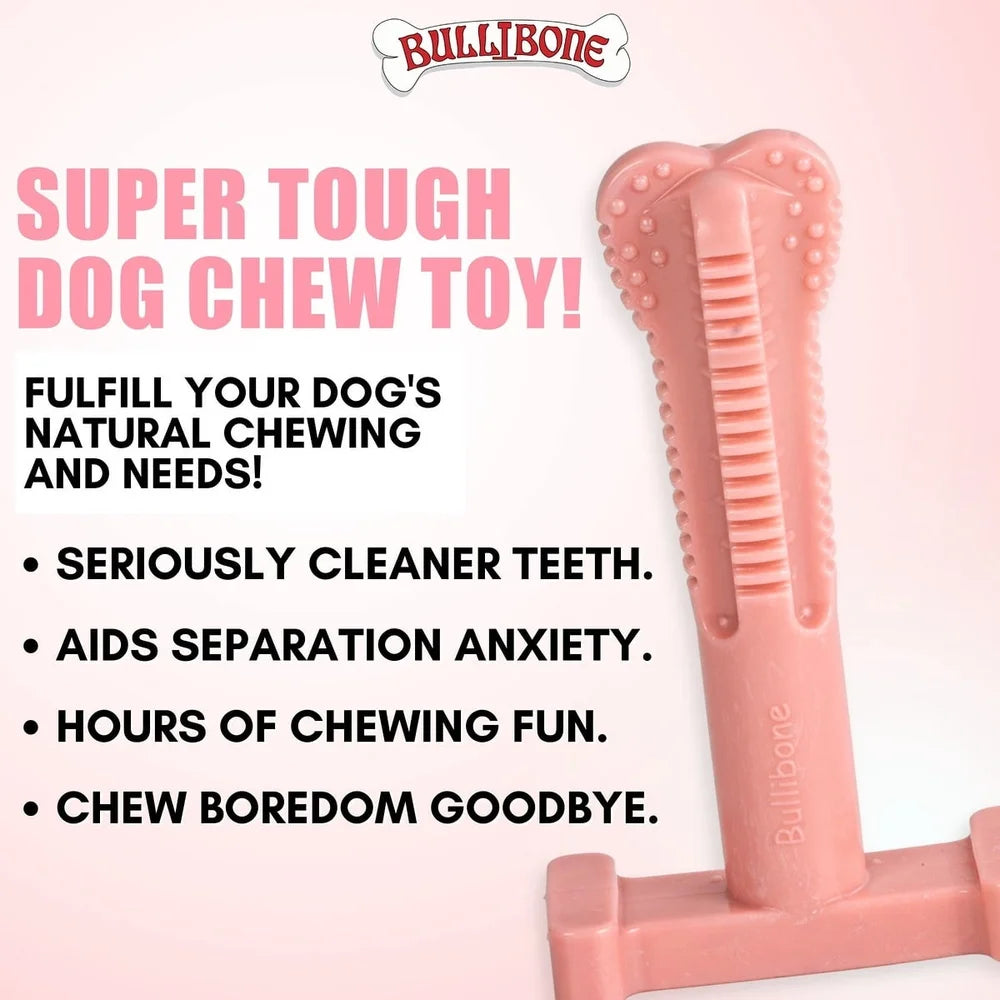 Peppermint Chew Dog Toys Dental Hygiene Long Lasting Nylon Brushing Stick Medium Large Dogs Safe Durable Chewable Toy