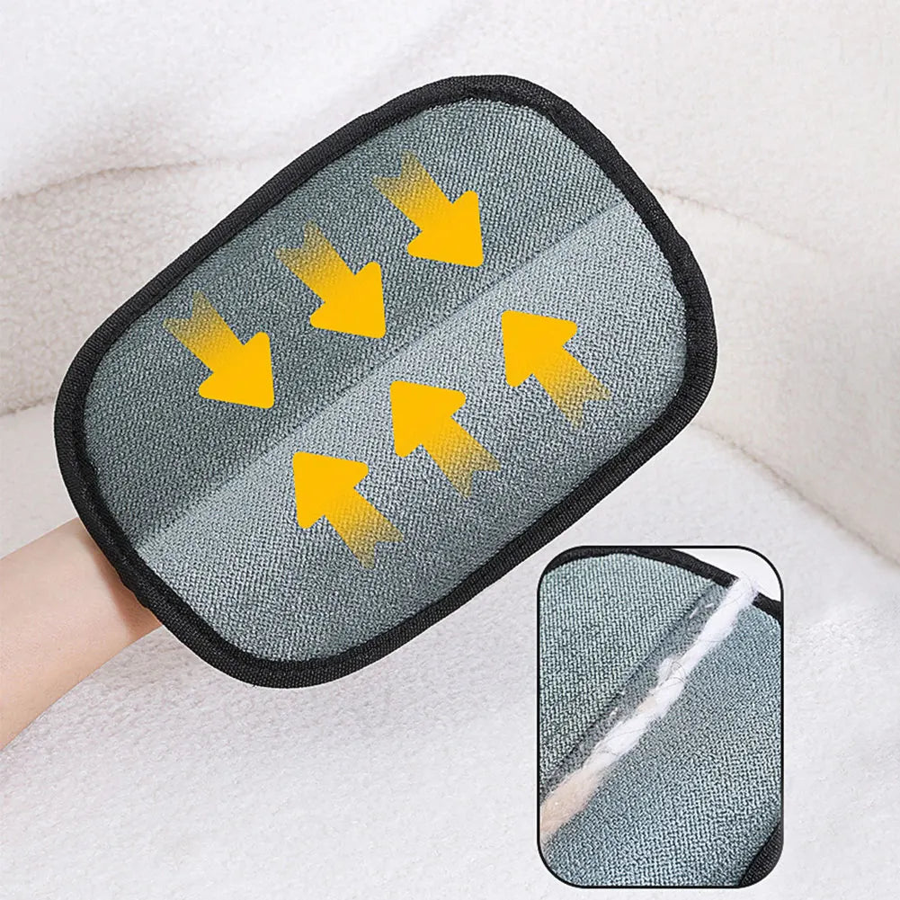 Pet Grooming Gloves Static Dedusting Brush Pet Hair Remover Brush Removing Dog Cat Hair From Sofa Carpet Clothes Remover Gloves