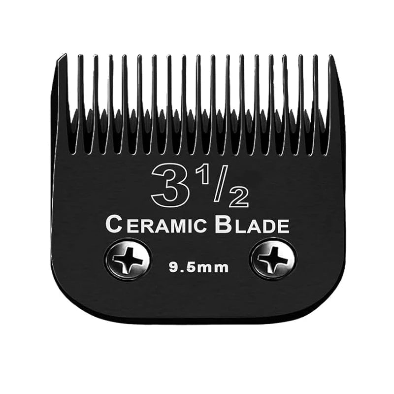 Detachable Pet Dog Grooming Ceramic Blade compatible with Andis,Oster A5,Wahl KM Series Animals Clippers