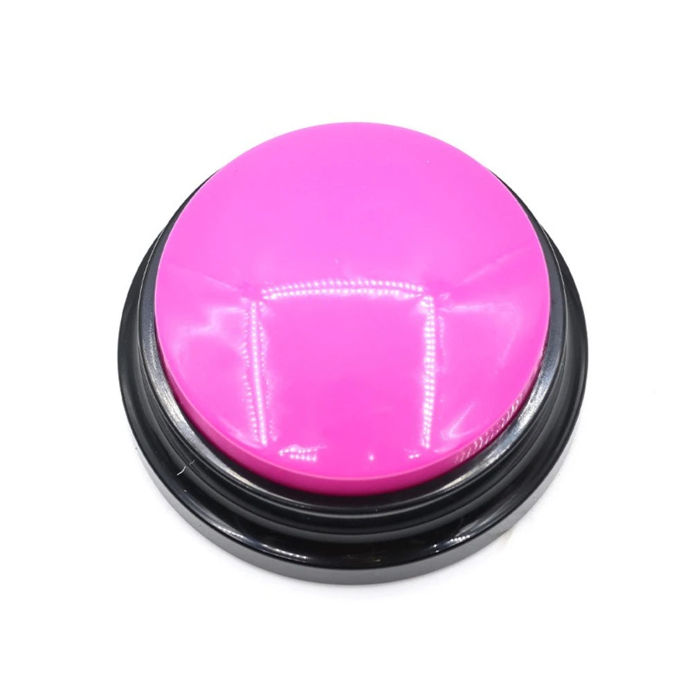 Interactive Voice Recording Pet Training Buttons Smart Communication Toy for Dogs Cats Daily Behavior Training Supplies