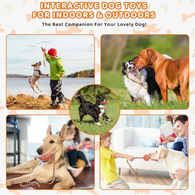 Dog Toys For Aggressive Chewer Puppy Hewer's Delight Teething Toys Safe Teeth Cleaning Accessories For Pet Training &