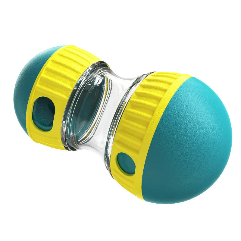 Dog Puzzle Toy Treat Dispensing Dog Toys Ball with Slow Feeder Bite-Resistant Interactive Chase Toy Training Games for All Dogs