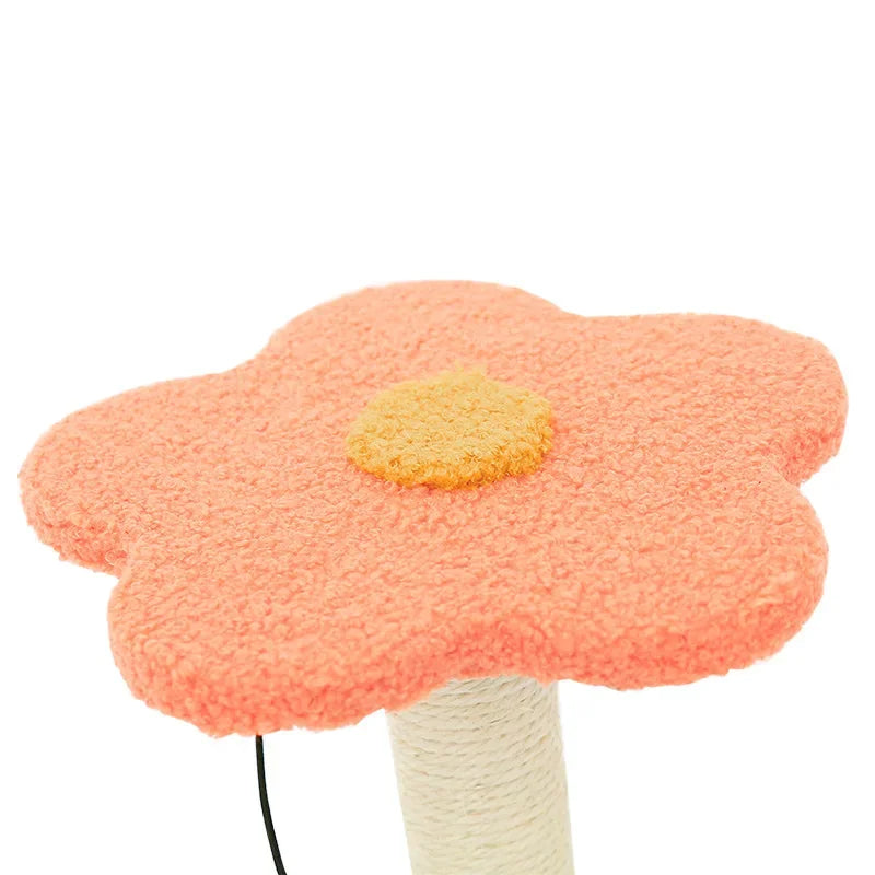 Cat Climbing Frame Small Sisal Teasing Cat Toys Cat Scratching Board Claw Grinding Cat Toys Turntable Type