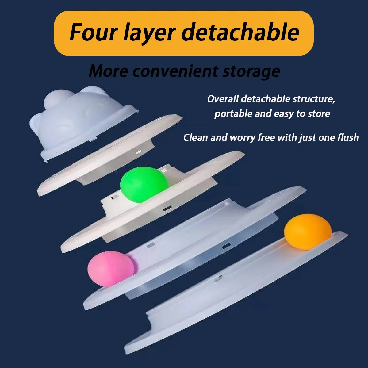 4 Levels Cat Toy Tower Turntable Roller Balls Toys Interactive Intelligence Training Track Puzzle Funny Games Accessories