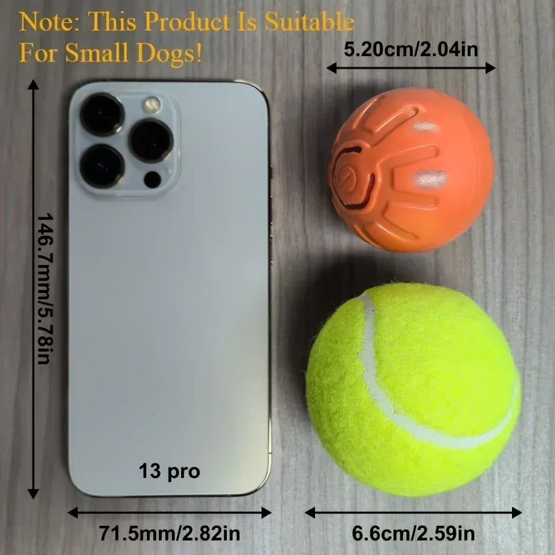 1-10PC Smart Interactive Dog Toy Ball USB Electronic Bouncing Ball Automatic Moving Pet Toy for Puppies Indoor Training Supplies