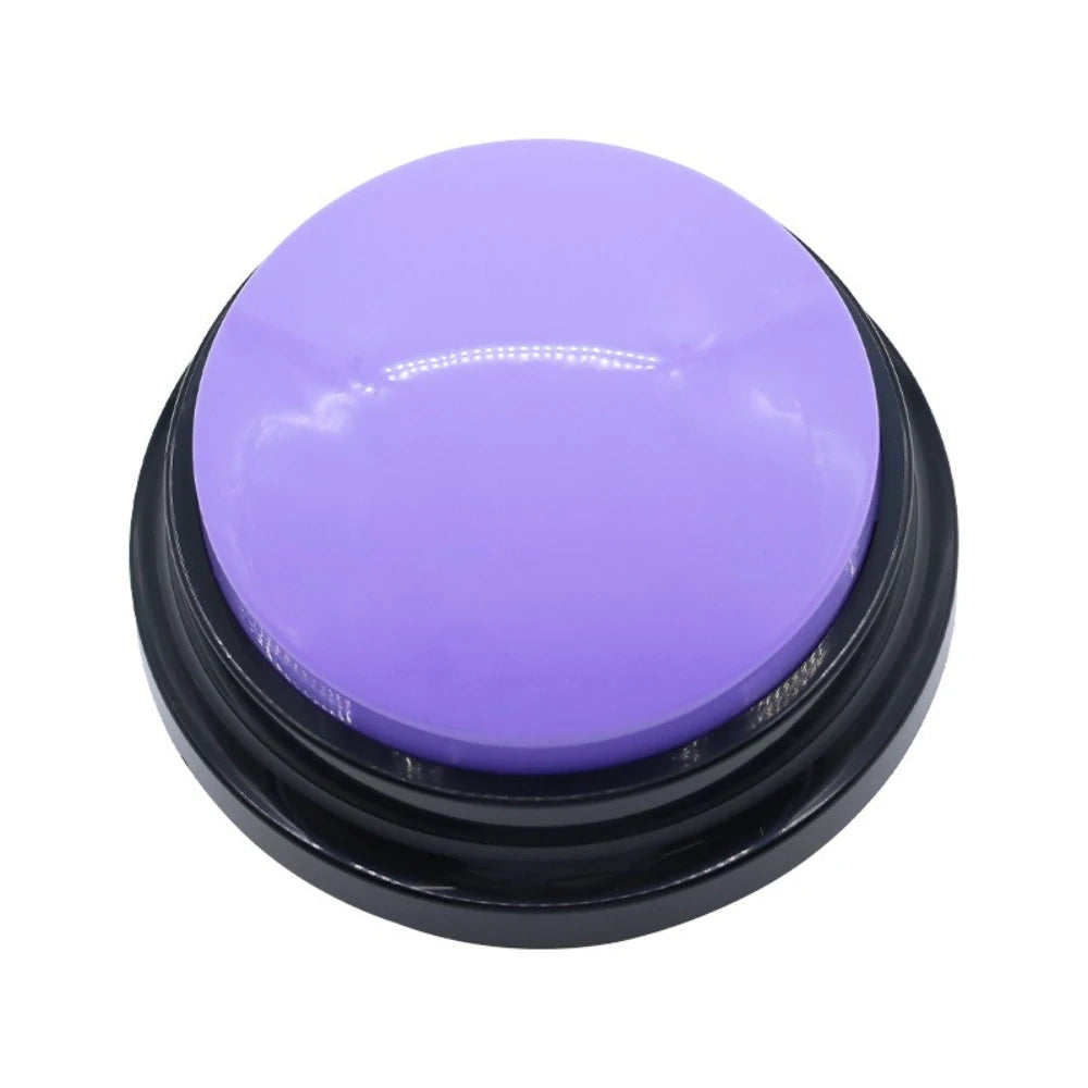 Interactive Voice Recording Pet Training Buttons Smart Communication Toy for Dogs Cats Daily Behavior Training Supplies