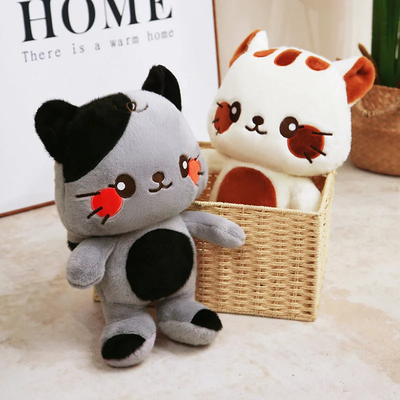Kawaii Cats Toys For Kids Children Soft Kitty Doll Stuffed Cat Animals Toy For Little Girls Best Birthday Gifts For X mas